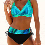 Eva - Bikini Coloré et Joyeux - vue 9 - Juliette Mode
