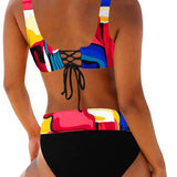 Eva - Bikini Coloré et Joyeux - vue 6 - Juliette Mode