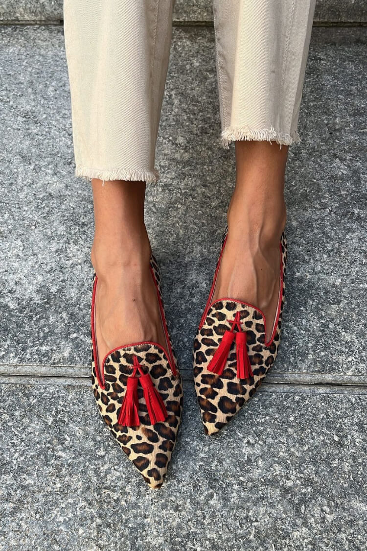 Mocassins léopard femme Nela audacieux et féminins – Juliette Mode France