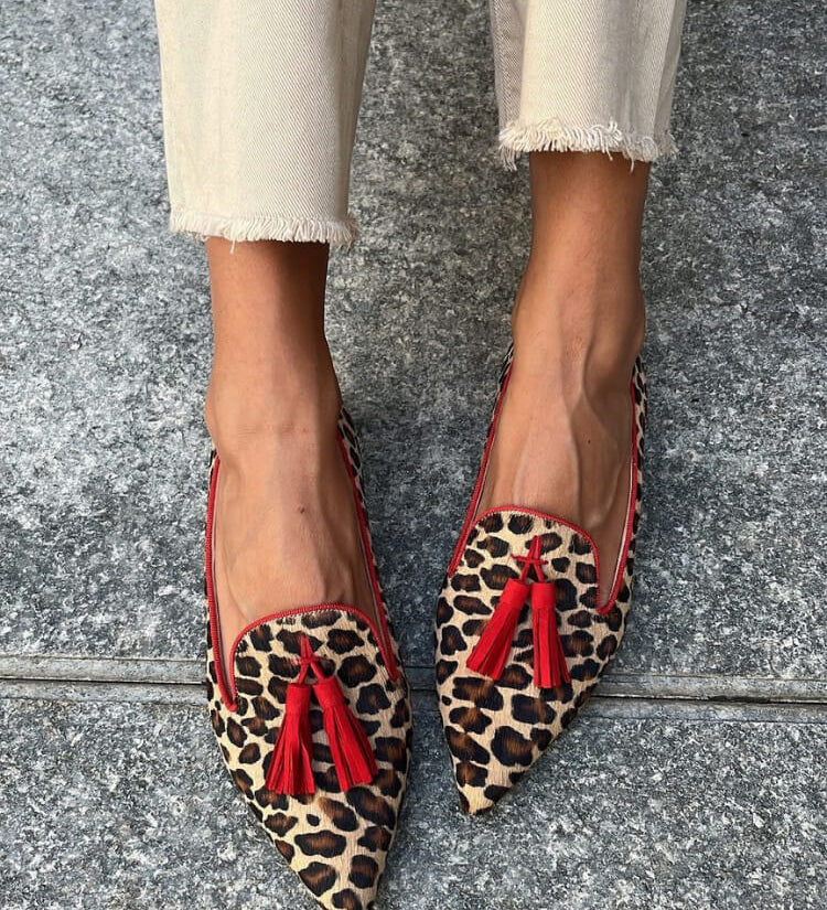 Mocassins léopard femme Nela audacieux et féminins – Juliette Mode France