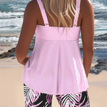 Paula - Ensemble de Tankini Coloré - vue 4 - Juliette Mode
