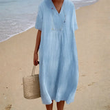 Robe d'été confortable femme élégante et légère – Juliette Mode France