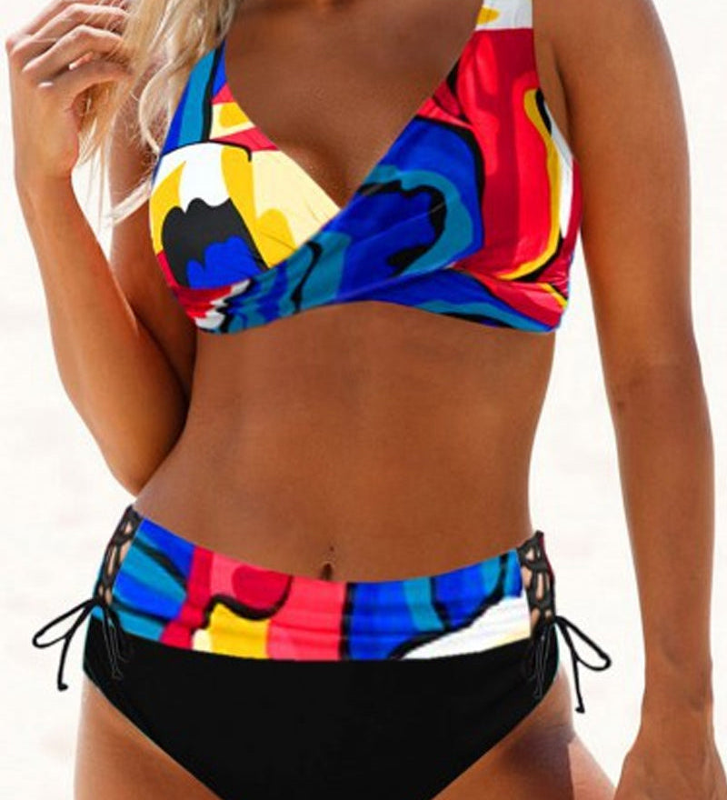 Eva - Bikini Coloré et Joyeux - vue 5 - Juliette Mode