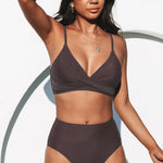 Rachelle - Ensemble de bikini taille haute - vue 5 - Juliette Mode