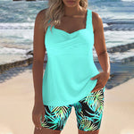 Paula - Ensemble de Tankini Coloré - vue 10 - Juliette Mode