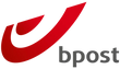 Logo de Bpost, l'un des principaux transporteurs pour la livraison de colis en Belgique.