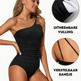 Grace - Maillot de bain à une épaule - vue 6 - Juliette Mode