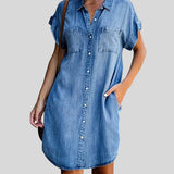 Helen - Robe chemise à boutons